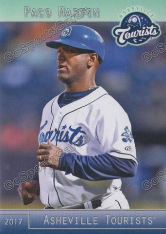 2017 Asheville Tourists Paco Martin