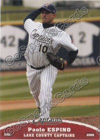 2009 Lake County Captains Paolo Espino