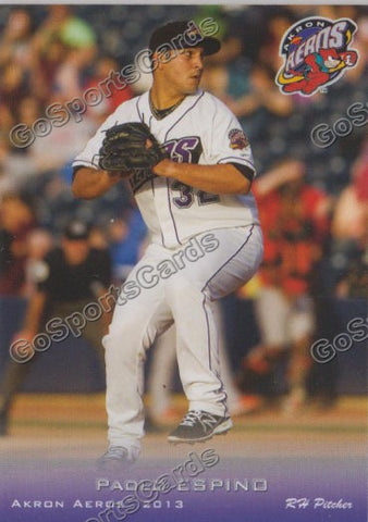 2013 Akron Aeros Paolo Espino