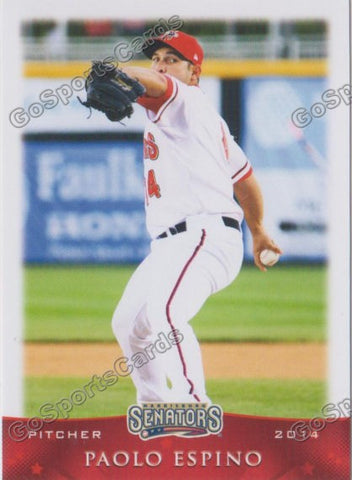 2014 Harrisburg Senators Paolo Espino