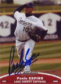 Paolo Espino 2009 Lake County Captains (Autograph)