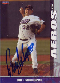 Paolo Espino 2010 Akron Aeros (Autograph)