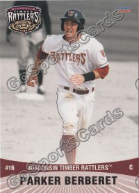 2012 Wisconsin Timber Rattlers Parker Berberet