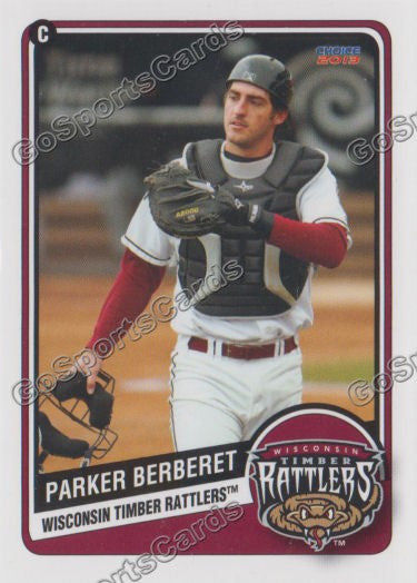 2013 Wisconsin Timber Rattlers Parker Berberet