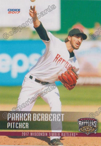 2017 Wisconsin Timber Rattlers Parker Berberet