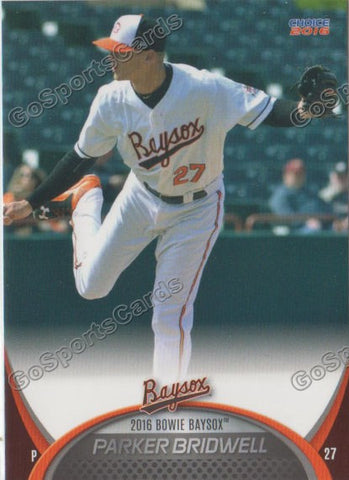 2016 Bowie Baysox Parker Bridwell