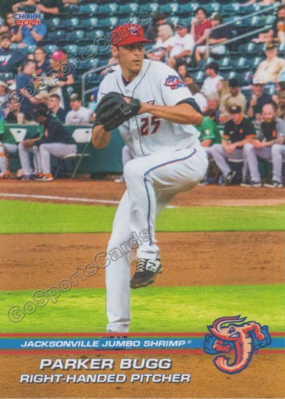 2021 Jacksonville Jumbo Shrimp Parker Bugg