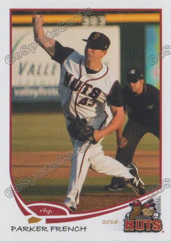 2016 Modesto Nuts Parker French