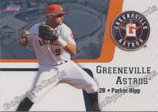 2013 Greeneville Astros Parker Hipp