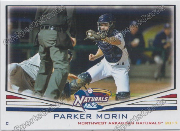 2017 Northwest Arkansas Naturals Parker Morin