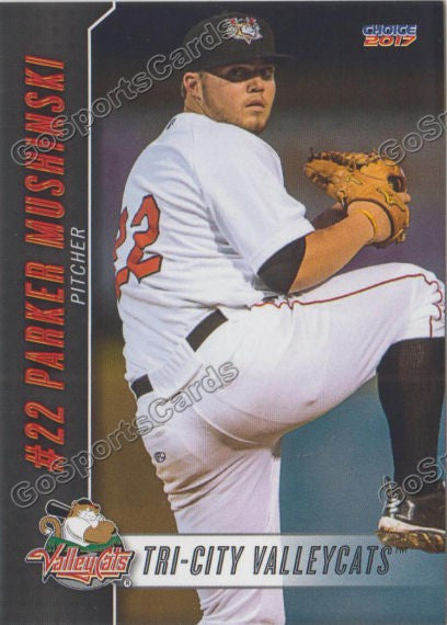 2017 Tri City ValleyCats Parker Mushinski