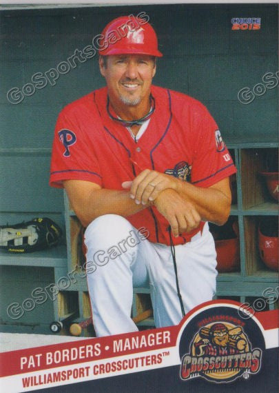 2015 Williamsport Crosscutters Pat Borders