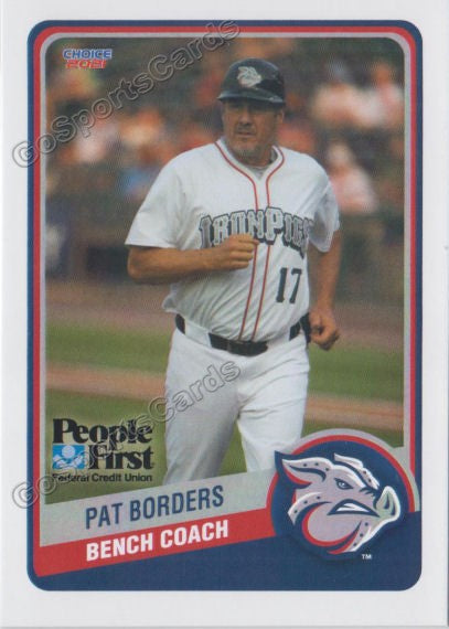 2021 Lehigh Valley IronPigs Update Pat Borders – Go Sports Cards