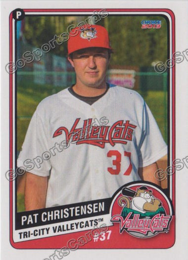 2013 Tri City ValleyCats Pat Christensen