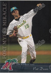 2012 Fort Myers Miracle Pat Dean