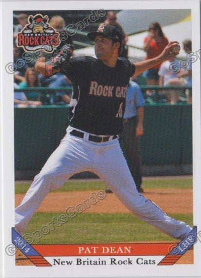 2014 New Britain Rock Cats Pat Dean