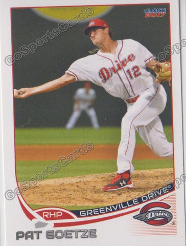 2017 Greenville Drive Pat Goetze