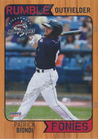 2017 Binghamton Rumble Ponies Patrick Biondi