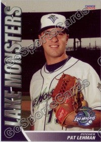 2009 Vermont Lake Monsters Pat Lehman
