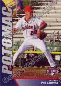 2010 Potomac Nationals Pat Lehman
