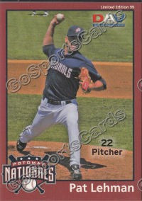 2010 Potomac Nationals DAV Pat Lehman