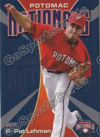 2011 Potomac Nationals Pat Lehman