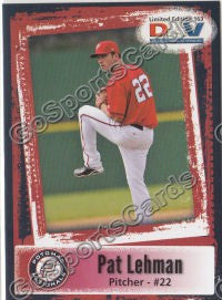 2011 Potomac Nationals DAV Patt Lehman
