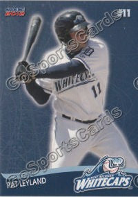 2012 West Michigan Whitecaps Pat Leyland