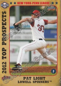 2012 New York Penn League Top Prospects NYPL Pat Light