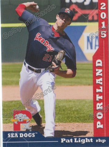 2015 Portland Sea Dogs Pat Light