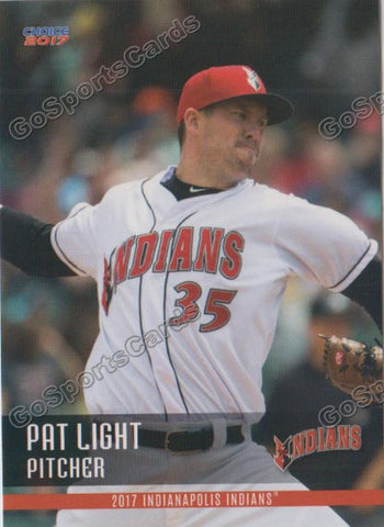 2017 Indianapolis Indians Pat Light