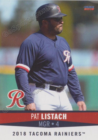 2018 Tacoma Rainiers Pat Listach