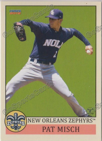 2015 New Orleans Zephyrs Pat Misch