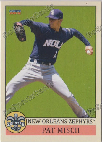 2015 New Orleans Zephyrs Pat Misch