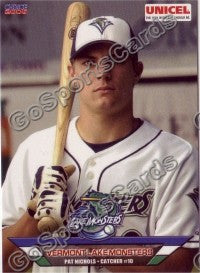 2006 Vermont Lake Monsters Pat Nichols