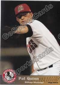 2011 Billings Mustangs Pat Quinn