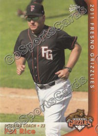 2011 Fresno Grizzlies Pat Rice
