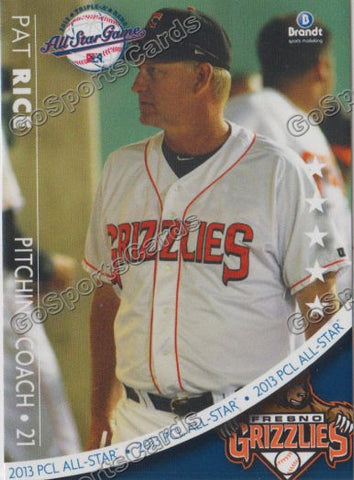 2013 Pacific Coast League All Star PCL Pat Rice