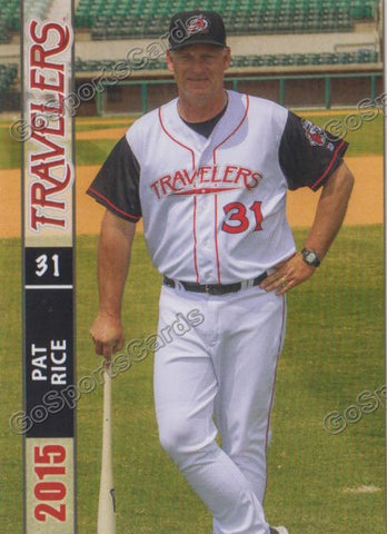 2015 Arkansas Travelers Pat Rice