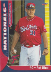2021 Fredericksburg Nationals Pat Rice – Go Sports Cards