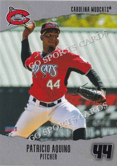 2023 Carolina Mudcats Patricio Aquino