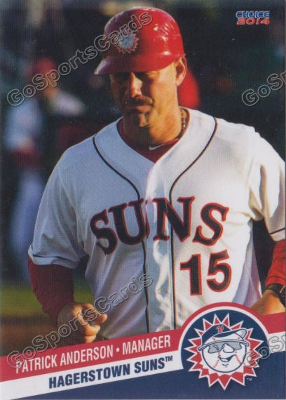 2014 Hagerstown Suns Patrick Anderson
