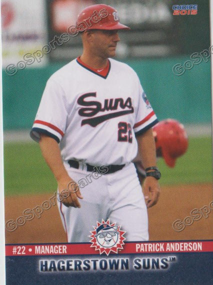 2015 Hagerstown Suns Patrick Anderson