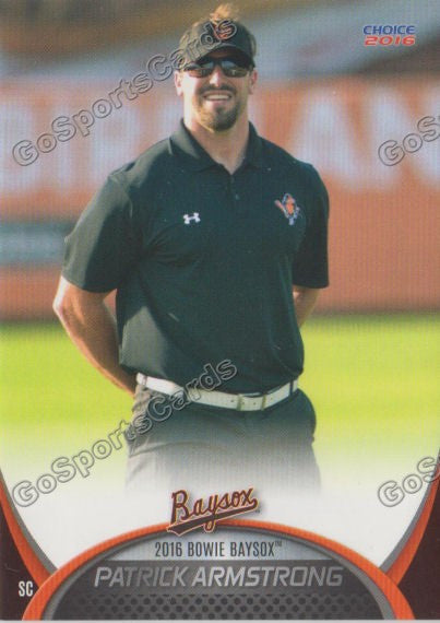 2016 Bowie Baysox Patrick Armstrong