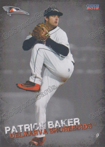 2016 Delmarva Shorebirds Patrick Baker