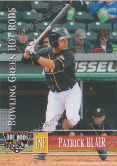2014 Bowling Green Hot Rods Patrick Blair