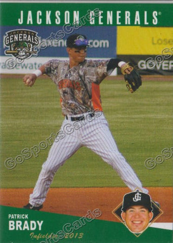2013 Jackson Generals Patrick Brady