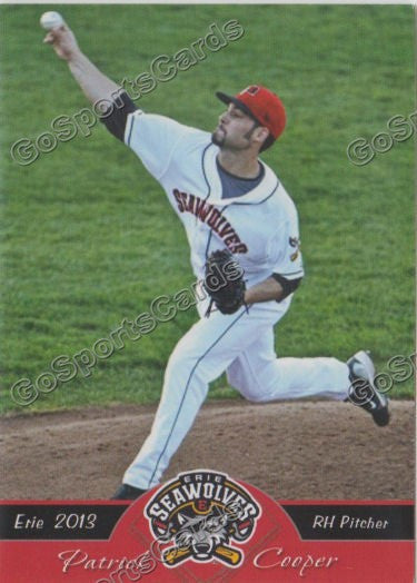 2013 Erie SeaWolves Patrick Cooper