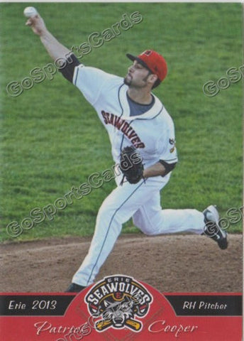2013 Erie SeaWolves Patrick Cooper