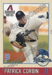 2012 Mobile BayBears Patrick Corbin